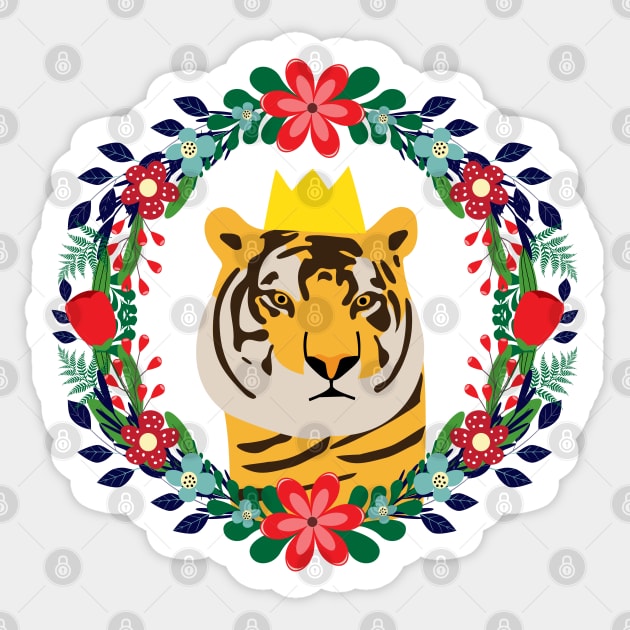 Year of the tiger 2022 Sticker by grafart